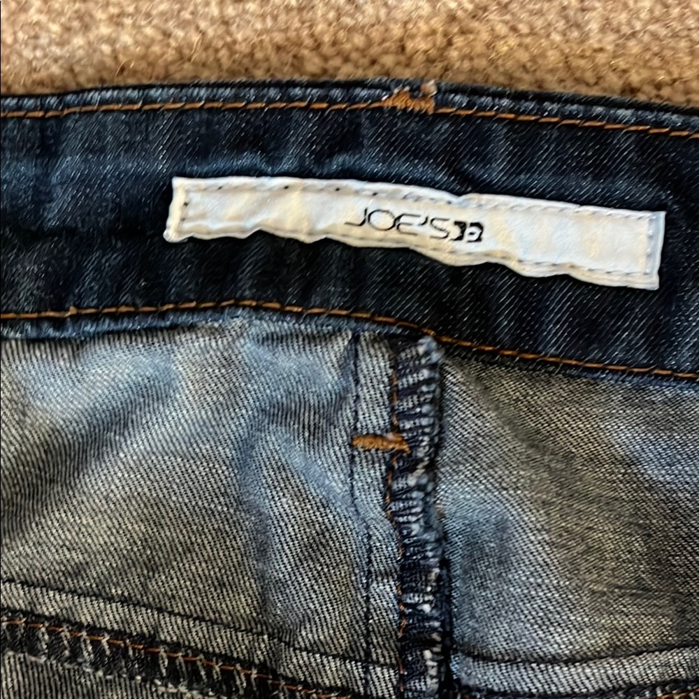 Joe's Jeans Blue Flare Wide Leg Denim - Picture 2 of 5